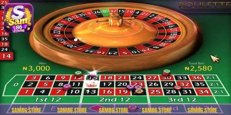 Roulette Sam86 là trò chơi cá cược khá phổ biến 
