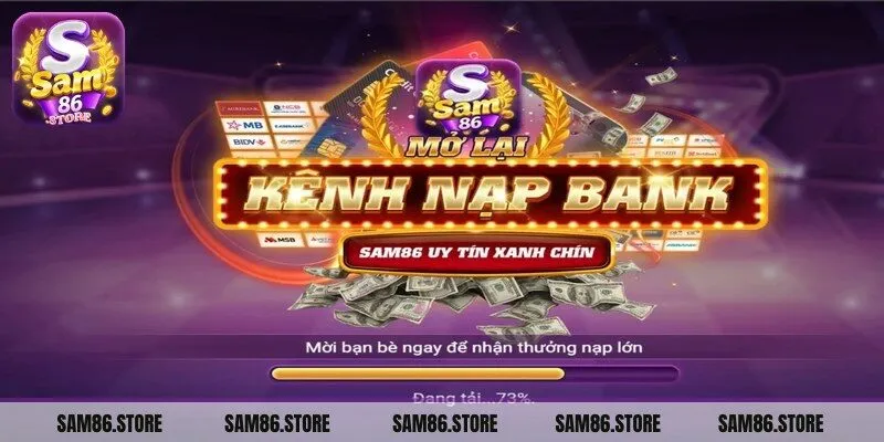 Truy cập tài khoản cá nhân để thực hiện rút tiền Sam86
